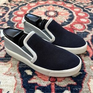 Vince Bram Mesh Slip-On Sneaker, Stone